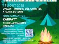 Affiche Festival des Gouttes Edition 2025